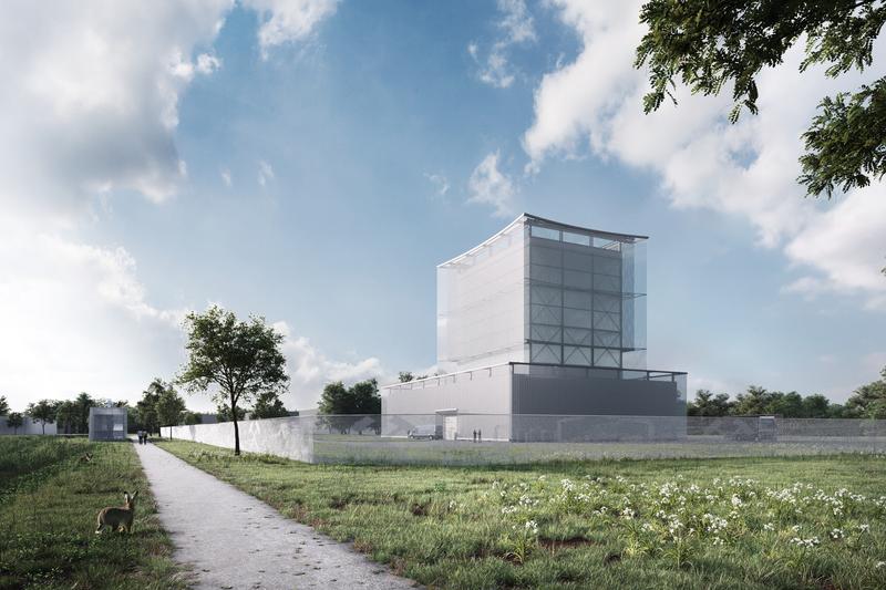 Visualisierung Grubenwasserhebewerk-Fassade Visualisierung Grubenwasserhebewerk-Fassade